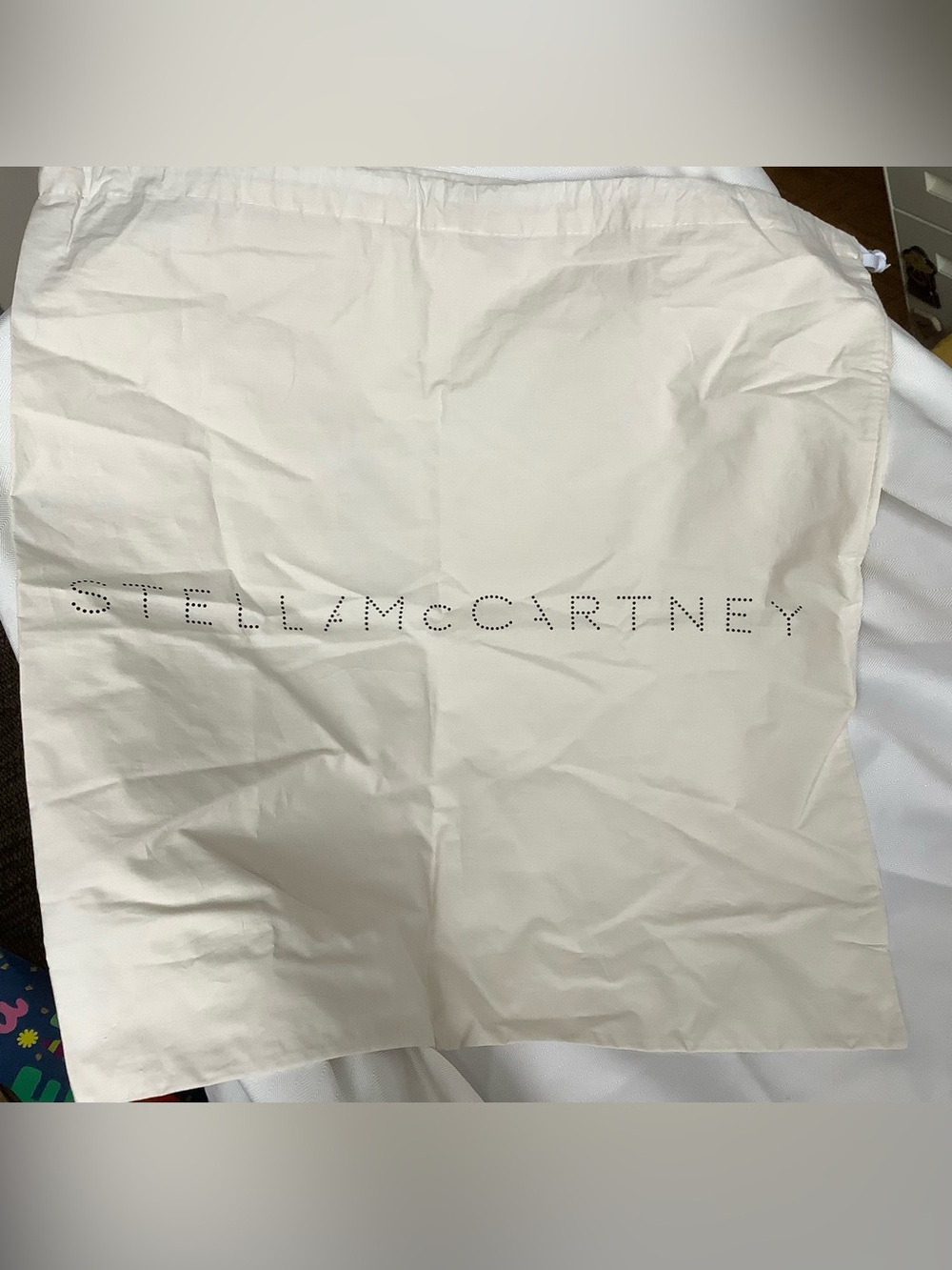 STELLA MCCARTNEY ALERT! XLarge 100% Cotton Dust bag